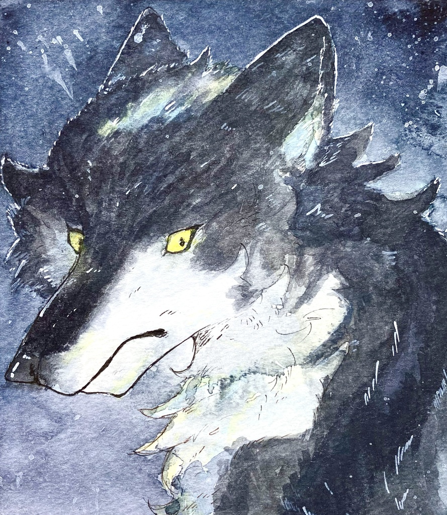 シンリンオオカミ アクリルキーホルダー(ホログラム)