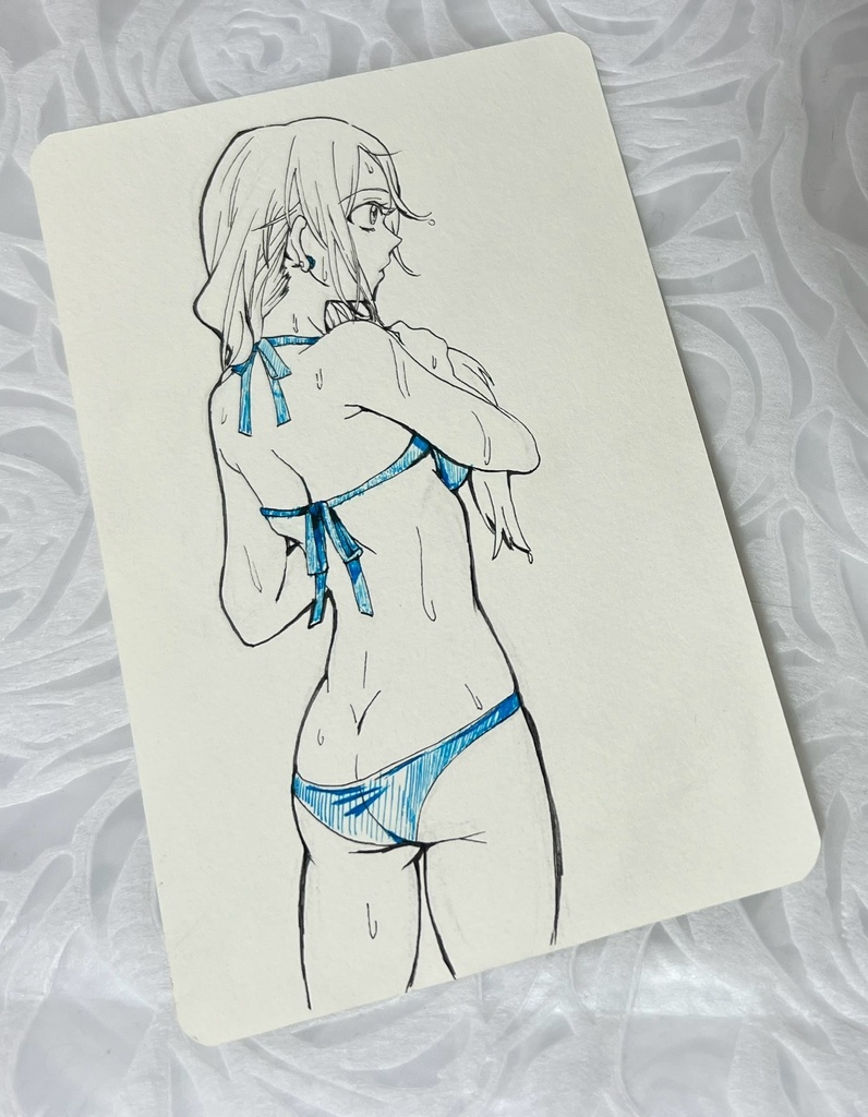 原画　手描きイラスト　オリジナル