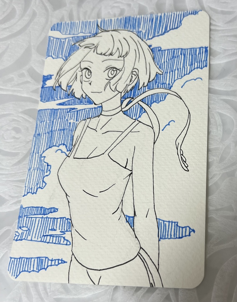 原画　手描きイラスト　オリジナル