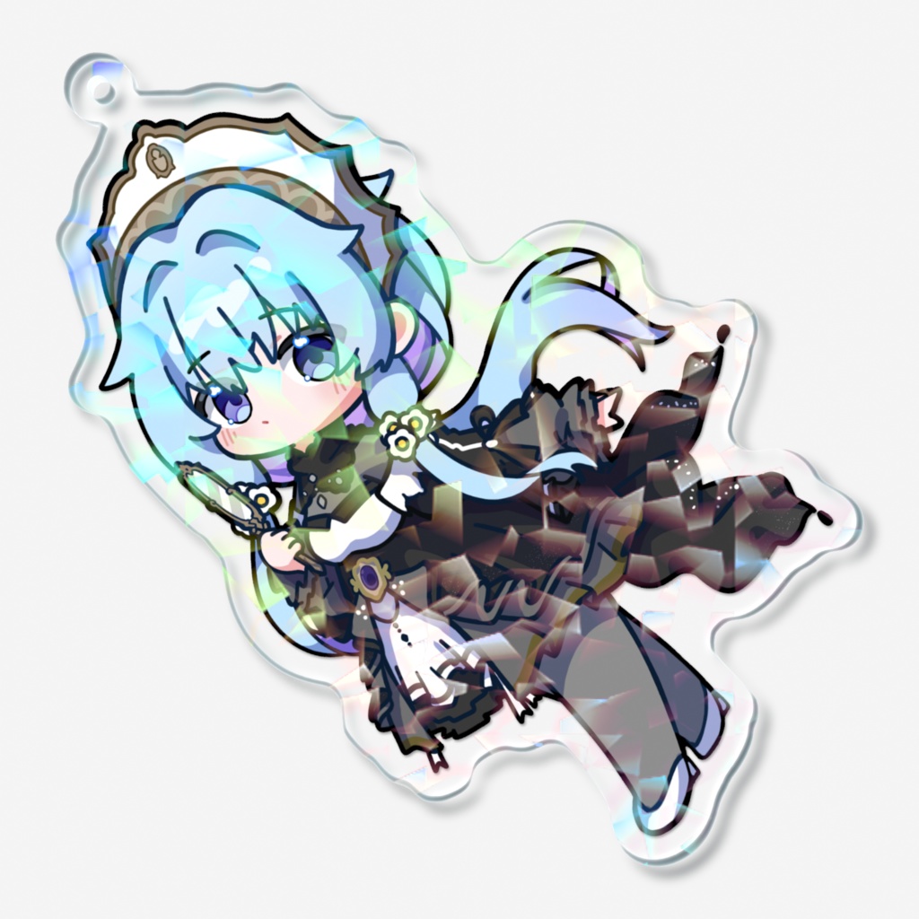 瀬奈みこと　ホログラムアクリルキーホルダー