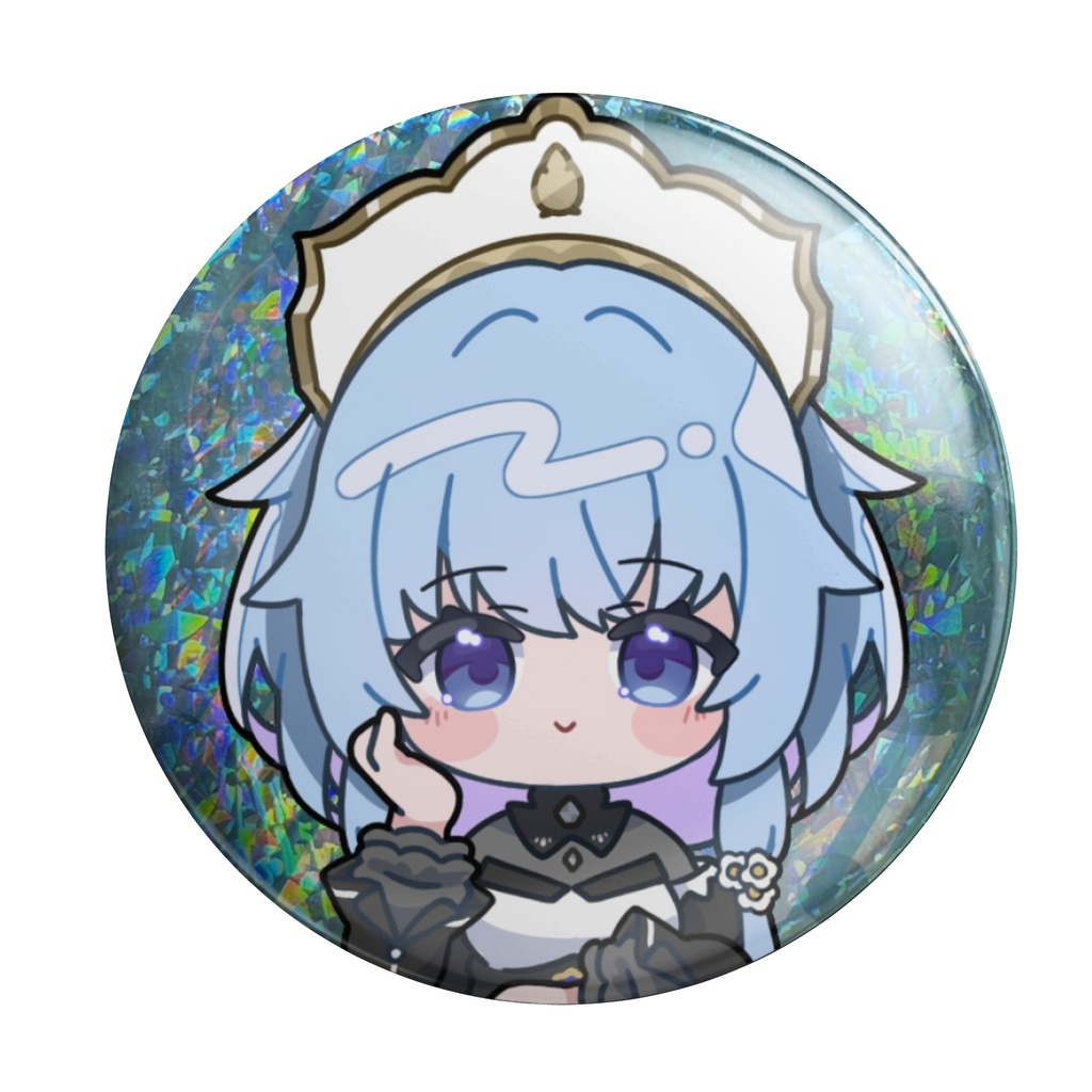 瀬奈みこと 缶バッジB(頬杖)