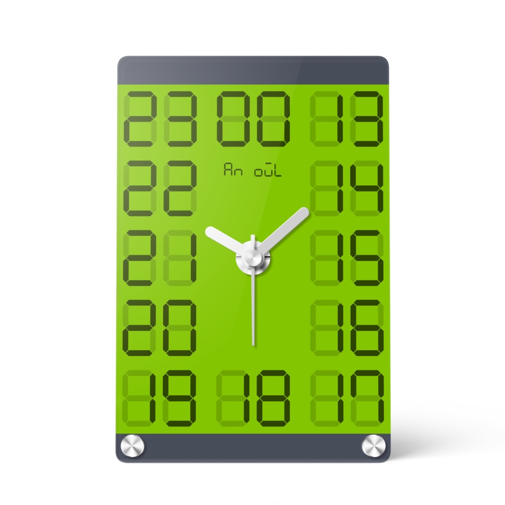 アナログデジタル時計