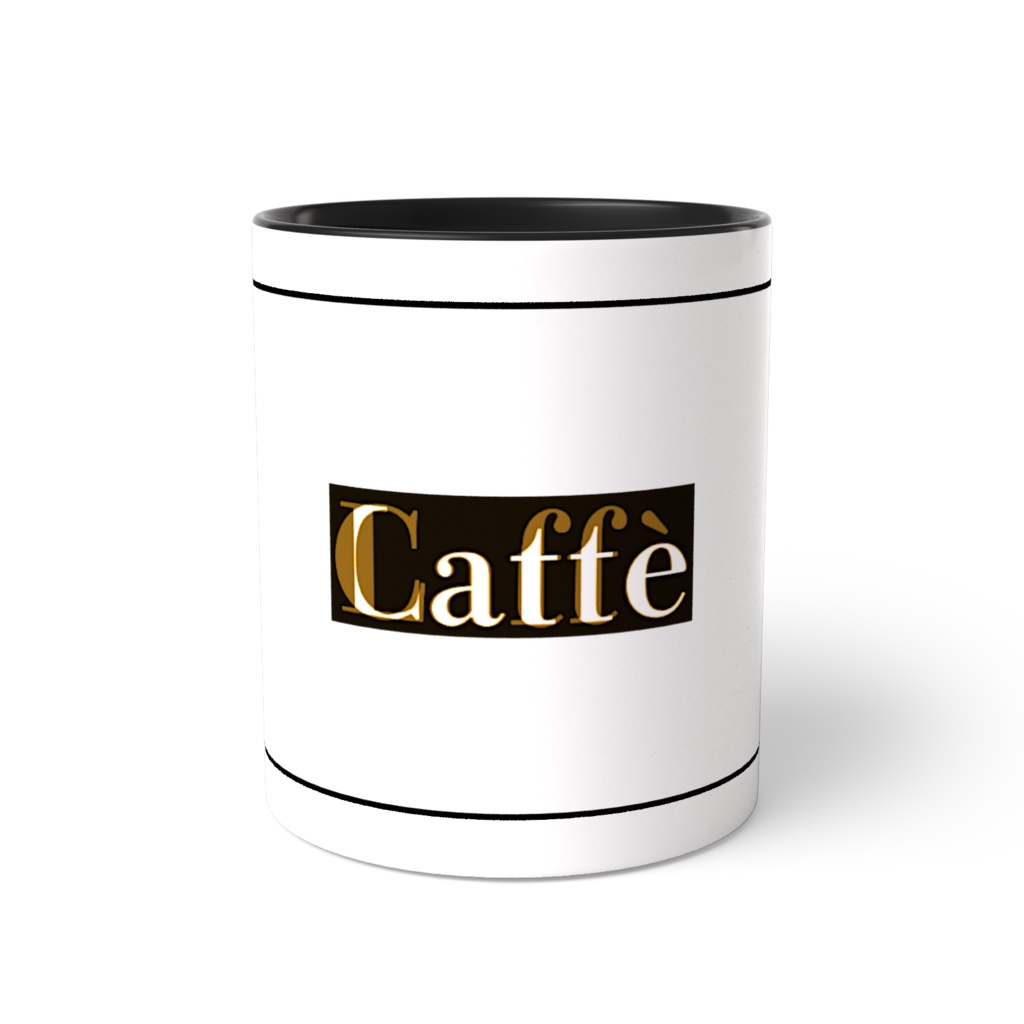 Caffè Latteツートンマグ(線あり)