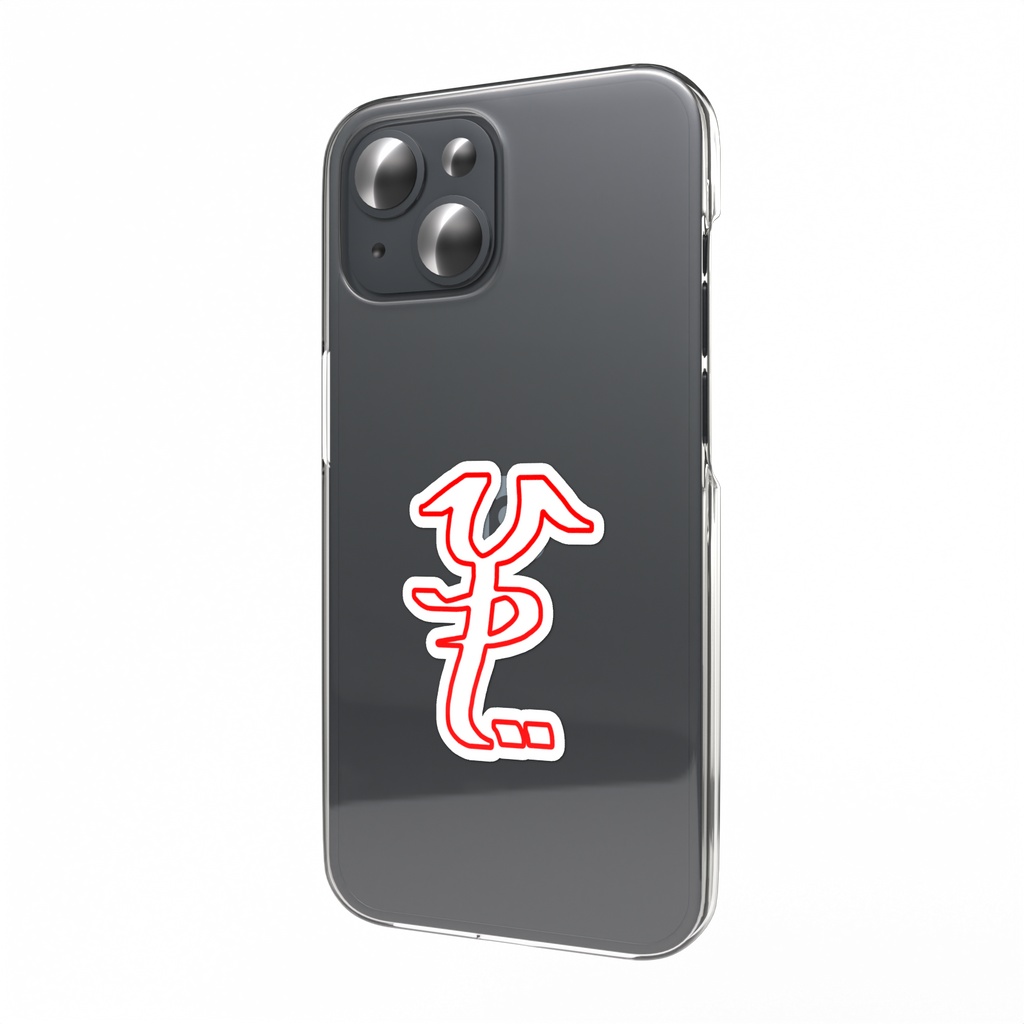 ひつじのスマホステッカー（白）