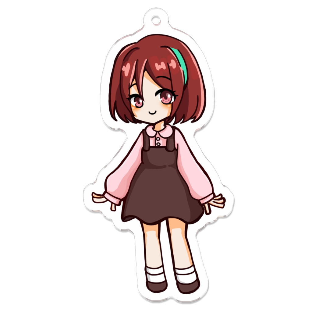 此方デコSD絵アクリルキーホルダー