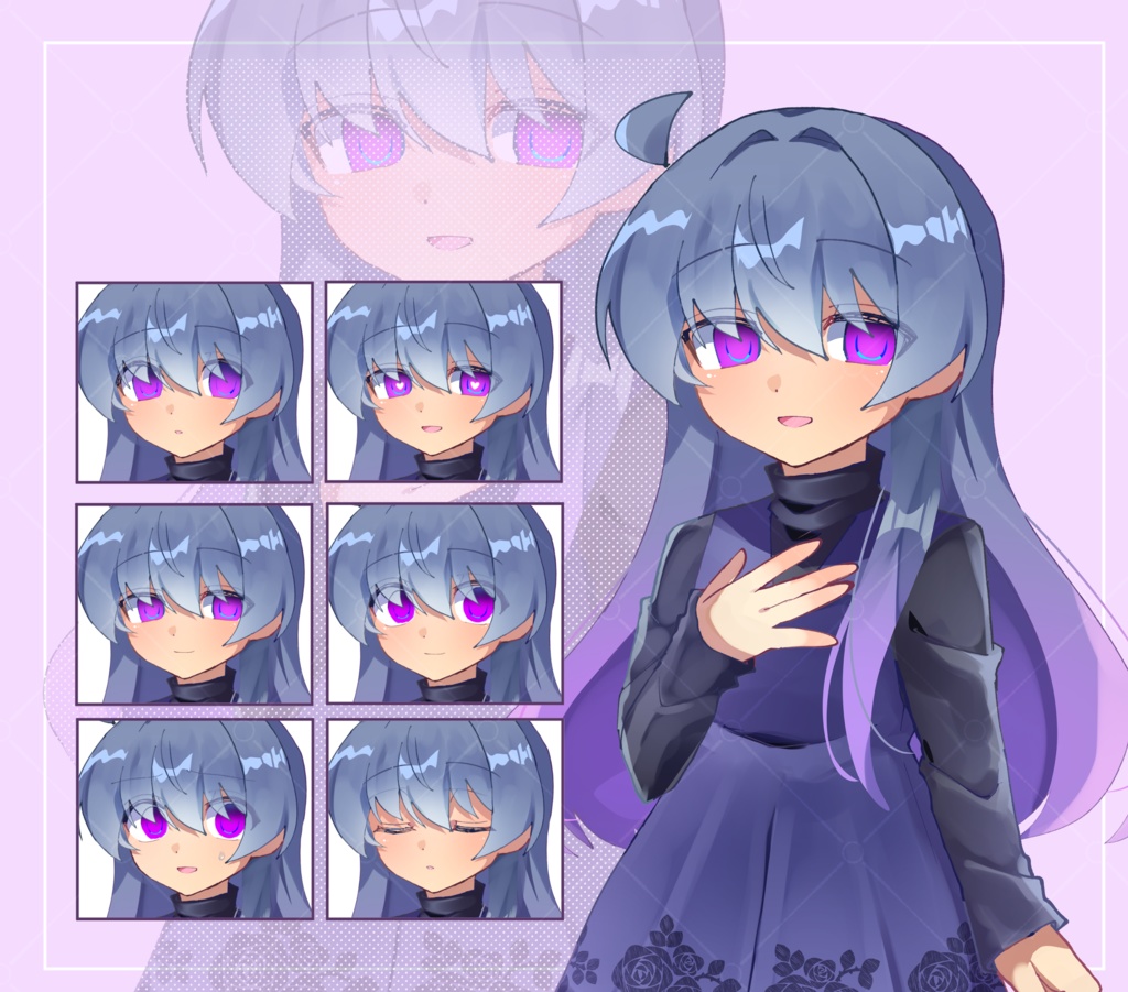 立ち絵素材_咲(saki)