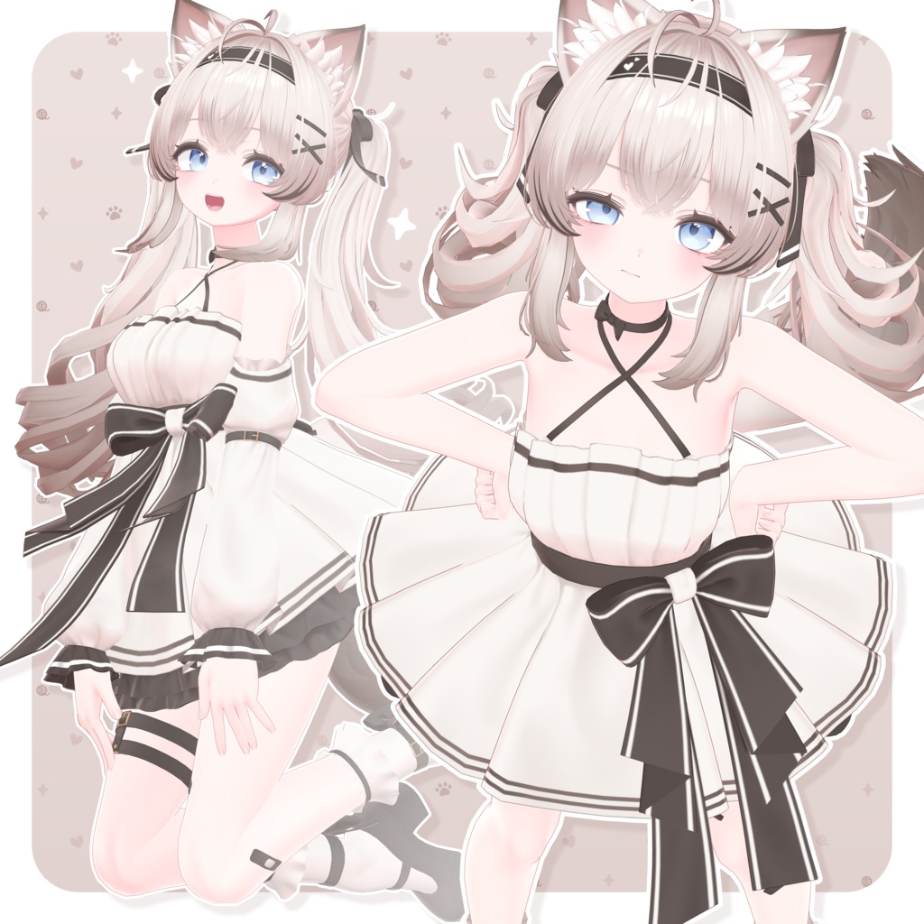 オリジナル3Dモデル「るもか」