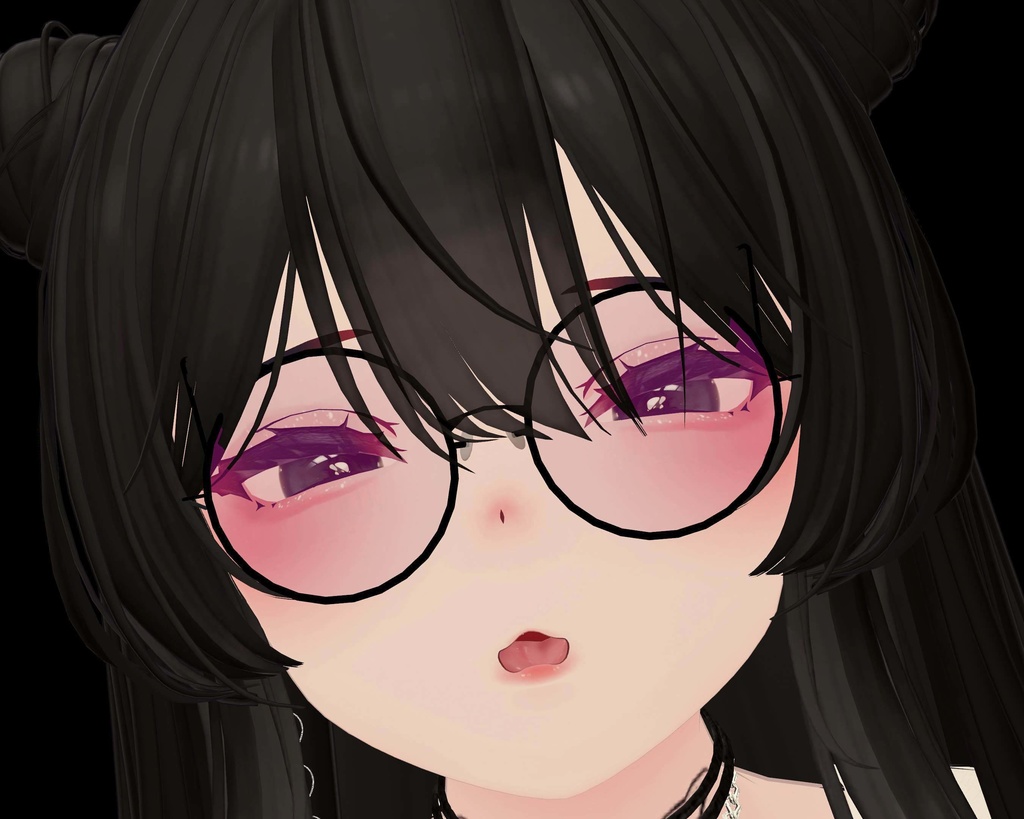 くろなつ 涙袋メイクテクスチャ