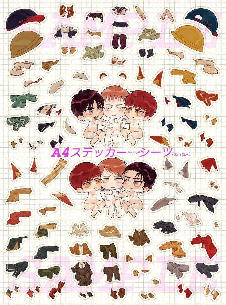 EFJアクスタ&ステッカーセット