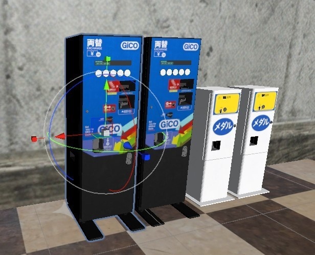 ゲームセンター両替機(2種セット)