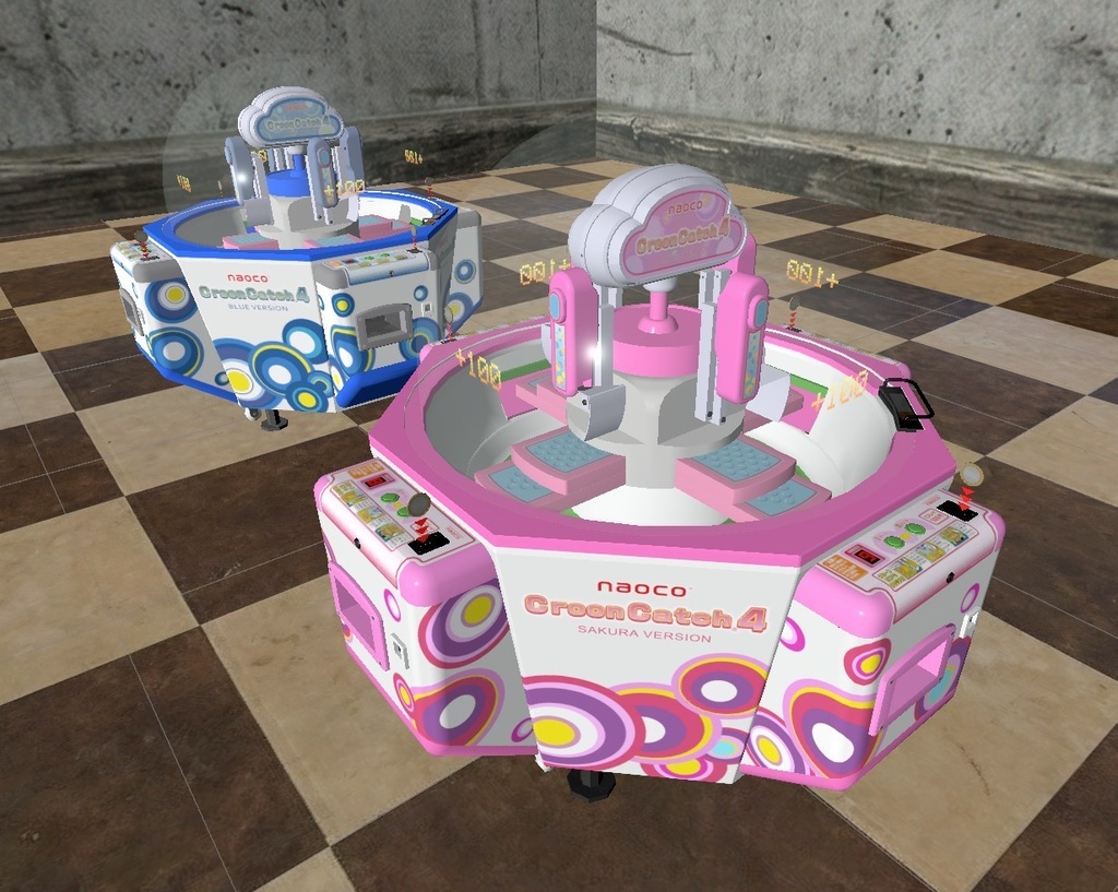 【UdonChips対応】回転ショベル型クレーンゲーム