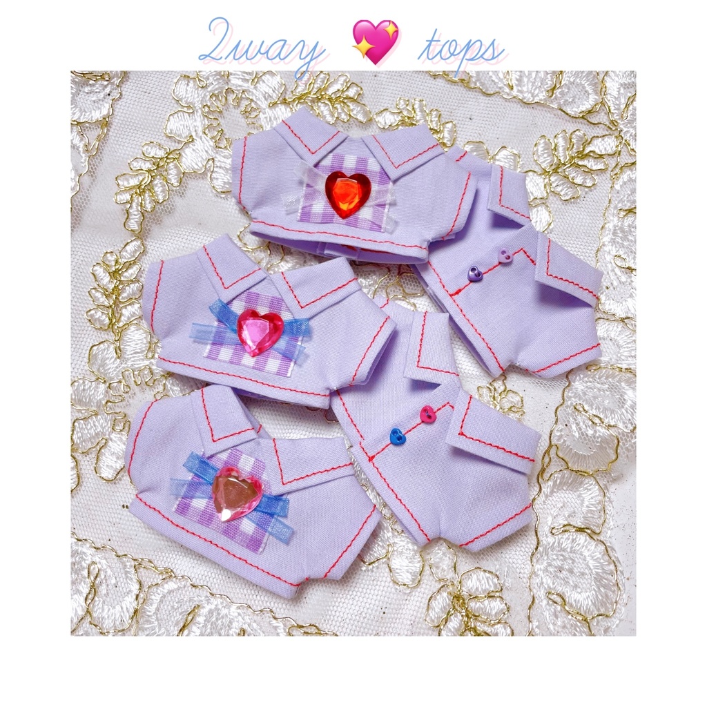 きらきらハート2wayシャツ