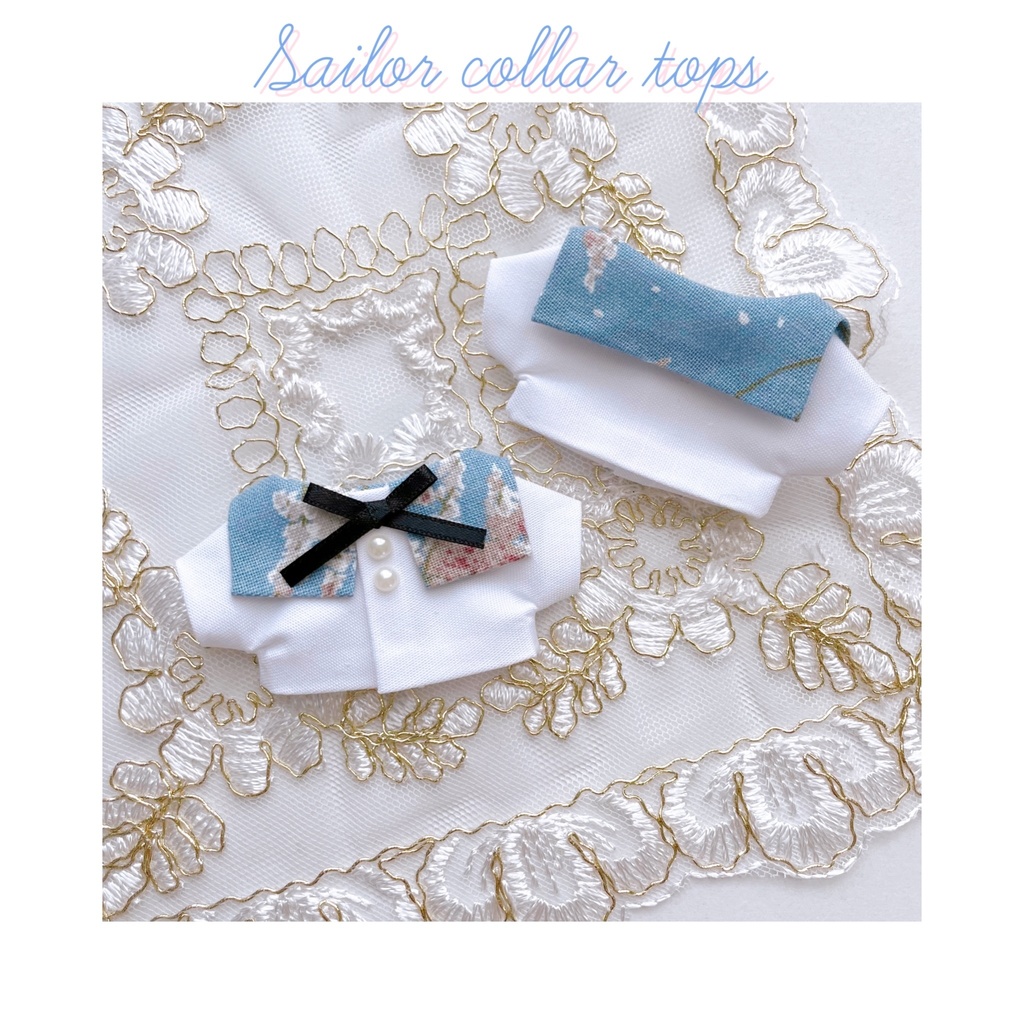 Sailor collar shirt