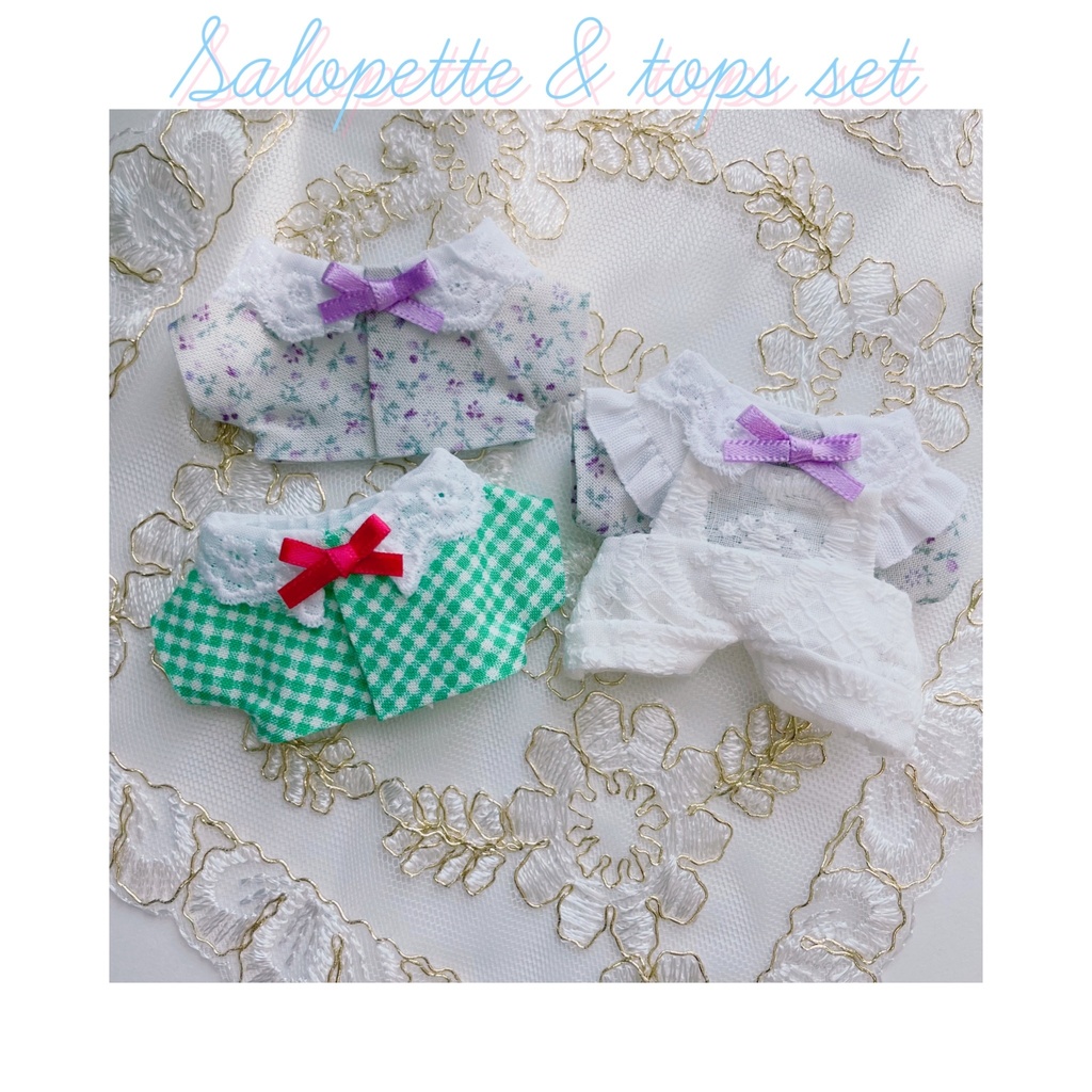 Salopette & tops set