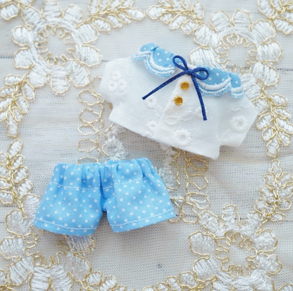 nui#52 sailor collar set 2023ver. 10cmぬい服