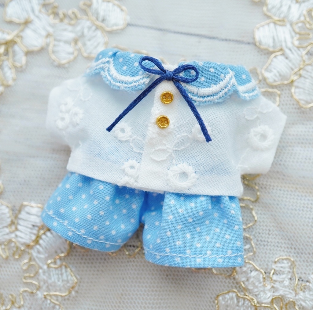 nui#52 sailor collar set 2023ver. 10cmぬい服