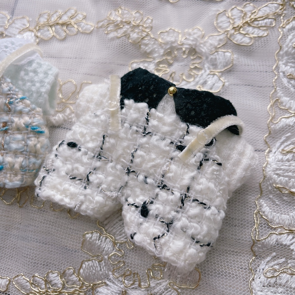 nui#64 tweed overall set