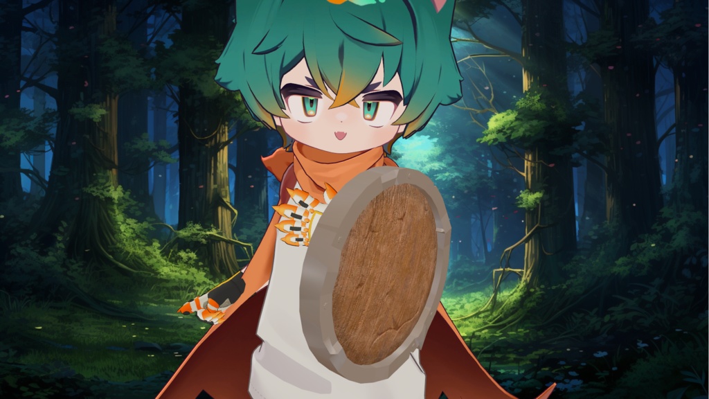 450Goldの盾【VRChat想定】