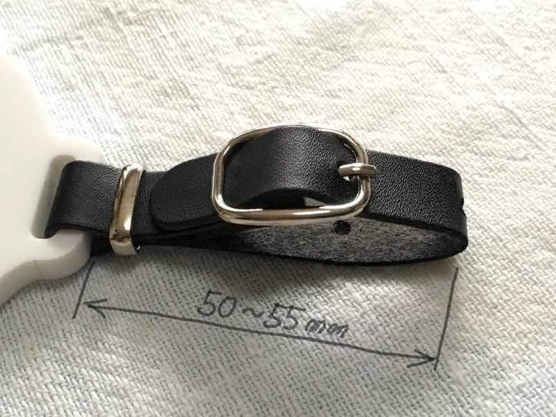 丸型ステッカー用ラゲージタグ80白