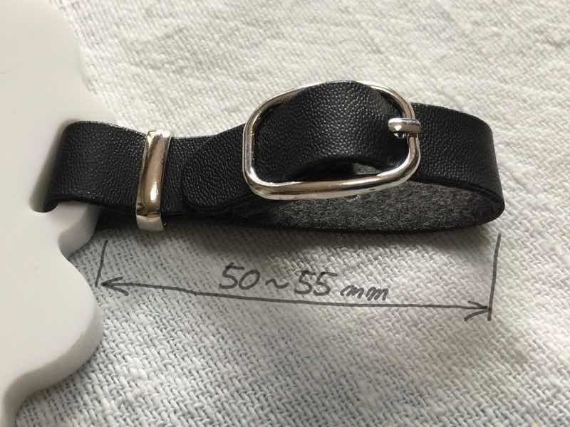 雪男ステッカースキーVer. 用ラゲージタグ白