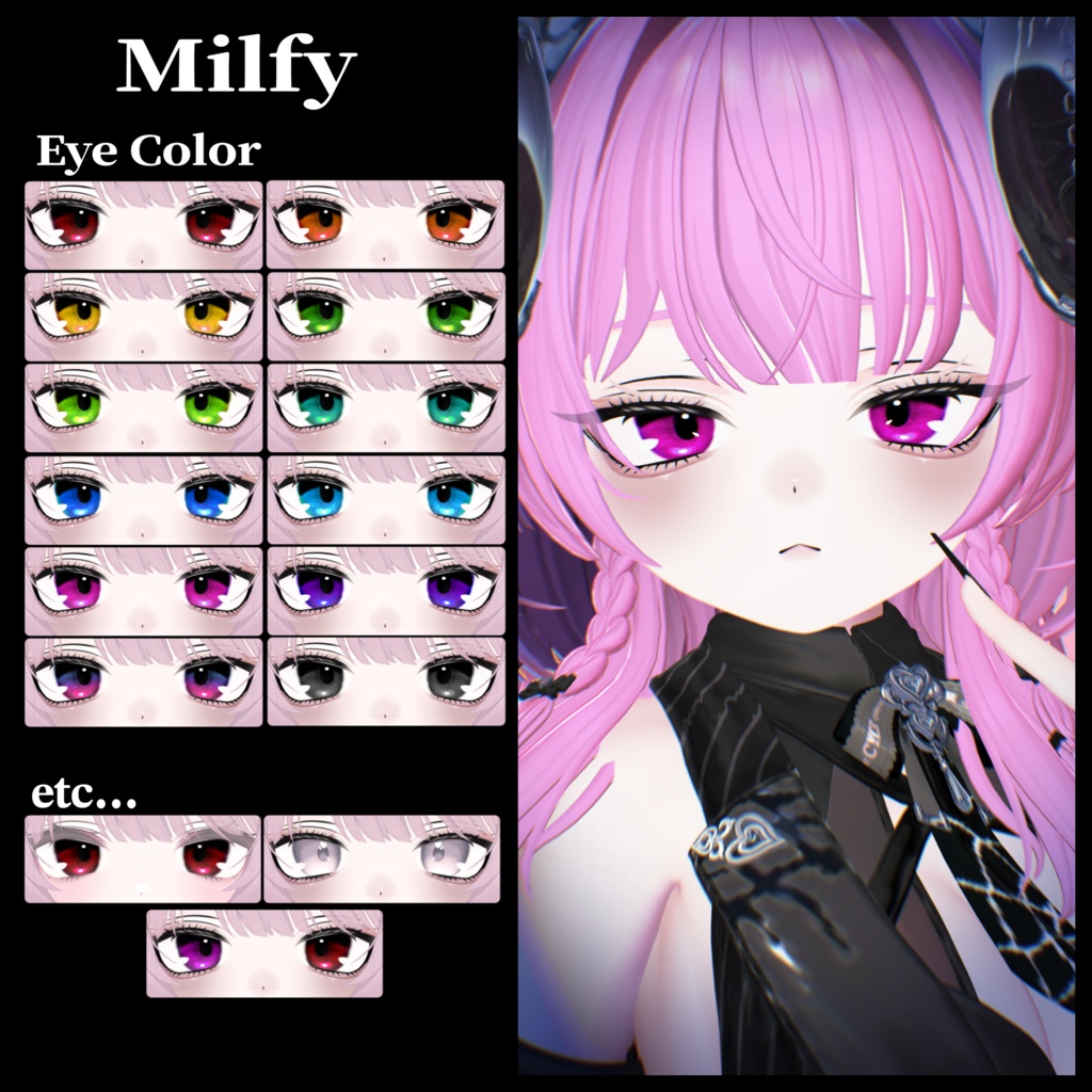 【発売記念セール50%OFF】【VRchat】【5avatar対応】全12色 𝓑𝓵𝓸𝓸𝓭𝔂 𝓚𝓲𝓼𝓼🥀