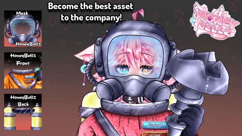 Lethal Company 2D Vtuber Asset