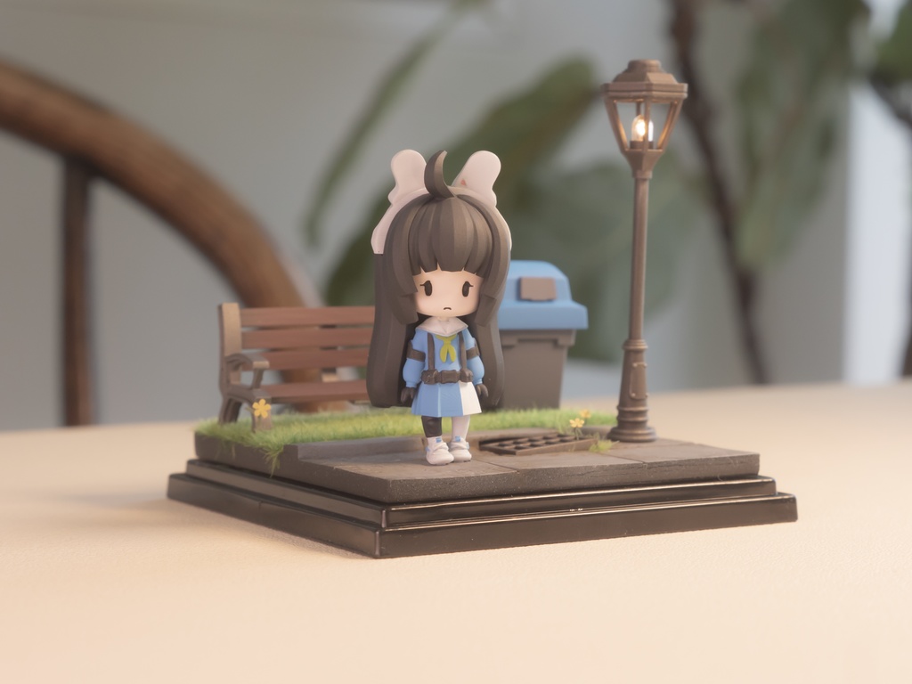 霞沢 ミユと公園