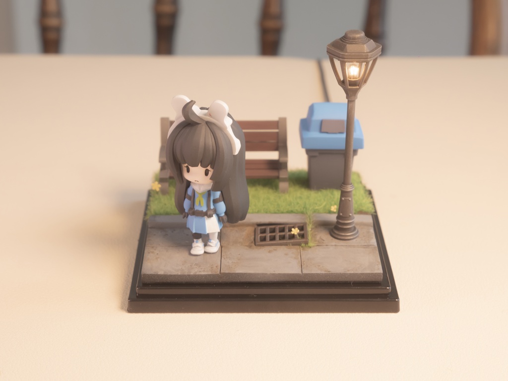 霞沢 ミユと公園