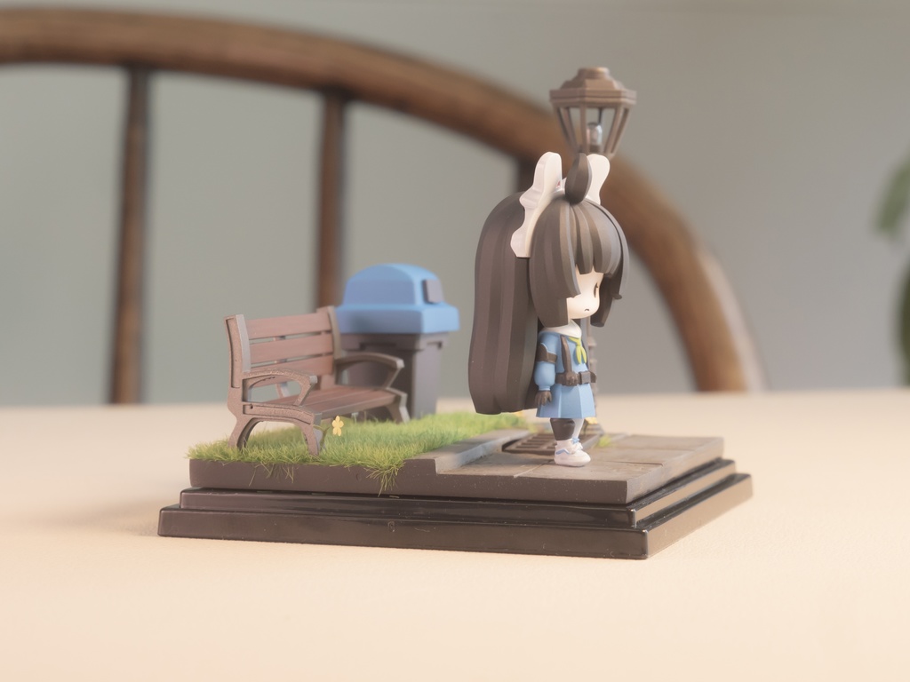 霞沢 ミユと公園