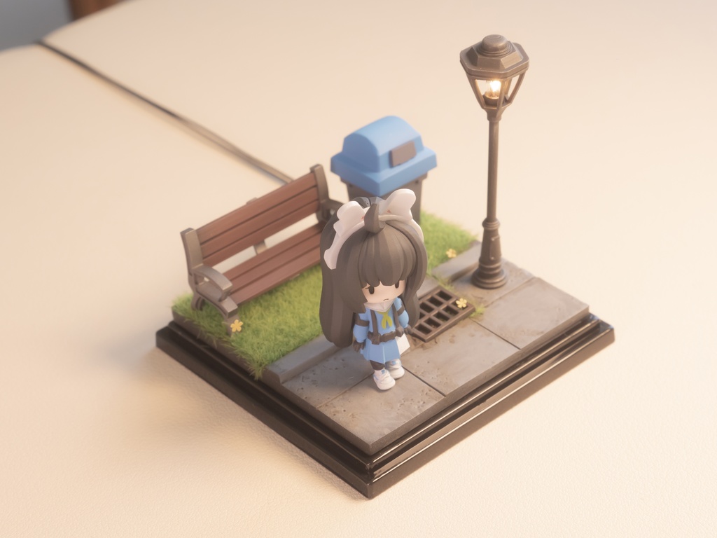 霞沢 ミユと公園