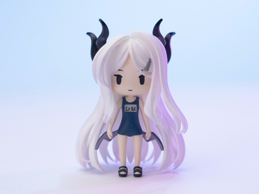 水泳服 空咲ひな ミニフィギュアフィギュア (塗色完成品)