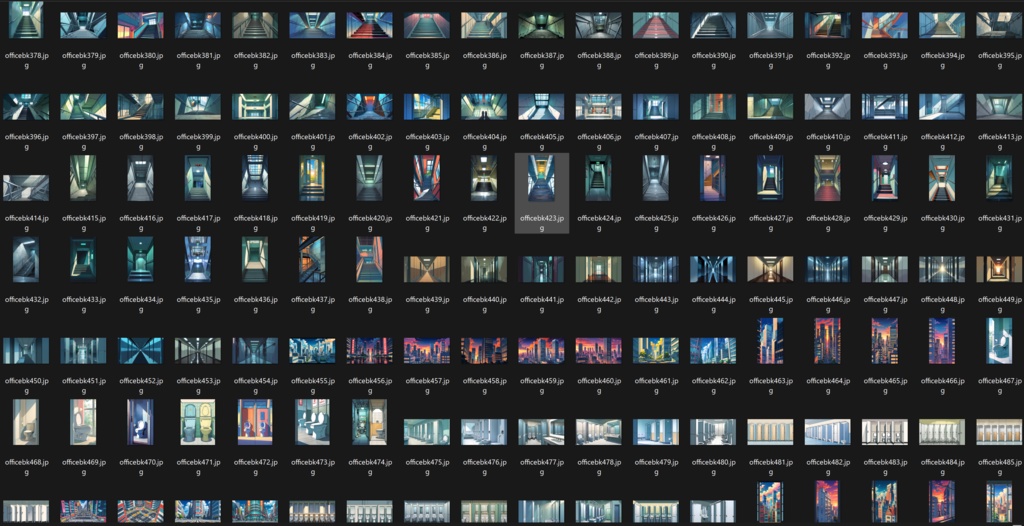 【素材集】オフィス【背景画像】16:9