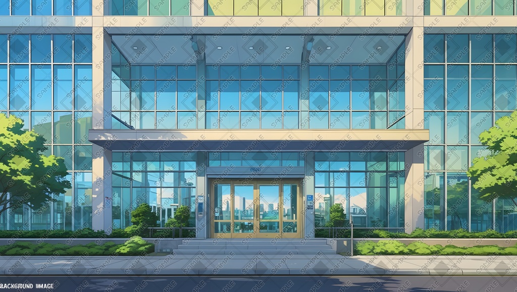 【素材集】オフィス【背景画像】16:9