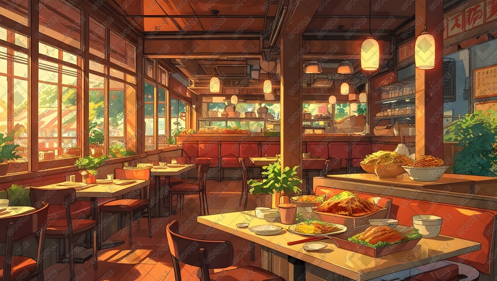 【素材集】バー居酒屋【背景画像】16:9