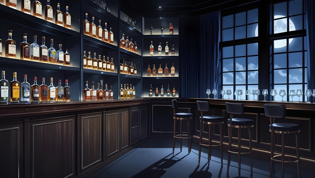 【素材集】バー居酒屋【背景画像】16:9