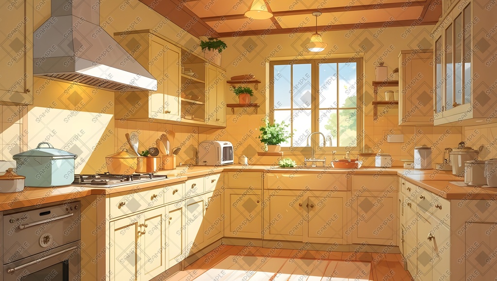 【素材集】家マンションの部屋【背景画像】16:9