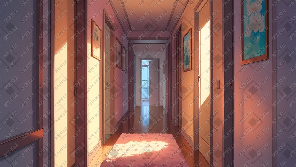 【素材集】家マンションの部屋【背景画像】16:9