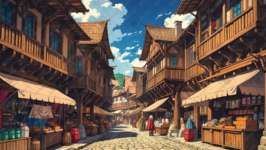 【素材集】ファンタジー【背景画像】16:9