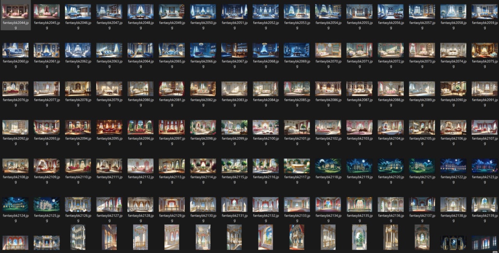 【素材集】ファンタジー【背景画像】16:9