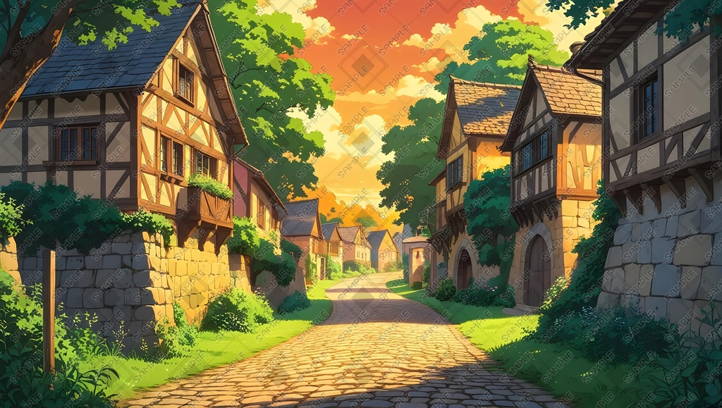 【素材集】ファンタジー【背景画像】16:9