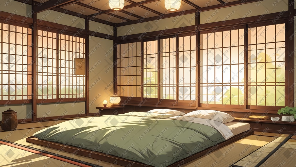 【素材集】日本家屋【背景画像】16:9