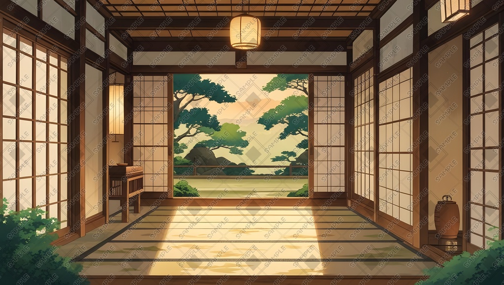 【素材集】日本家屋【背景画像】16:9