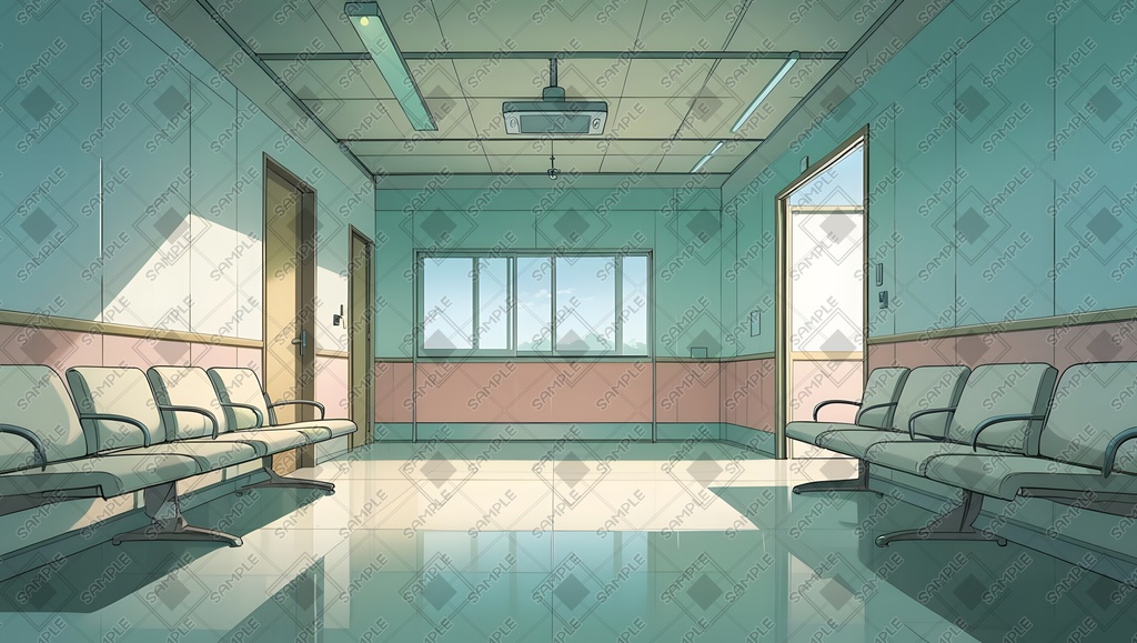 【素材集】病院【背景画像】16:9