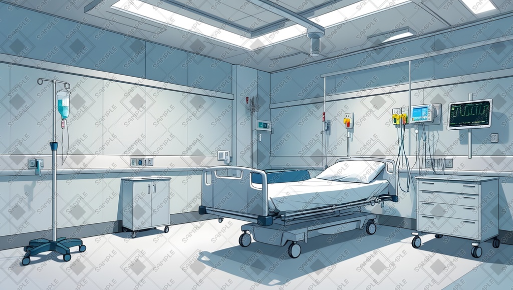 【素材集】病院【背景画像】16:9