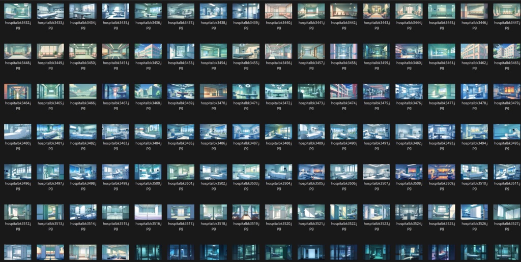 【素材集】病院【背景画像】16:9