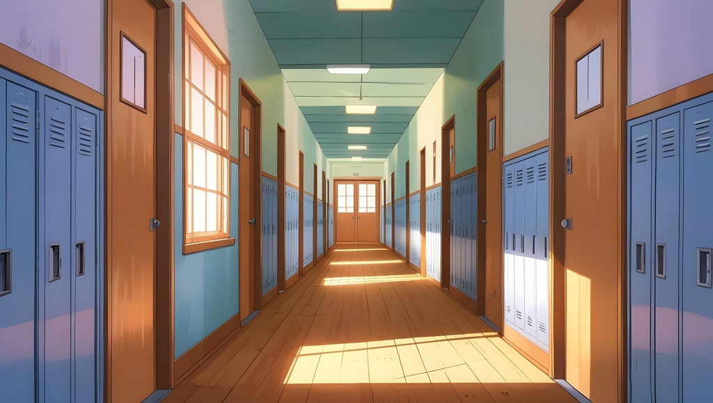 【無料フリー】学校【背景画像】16:9