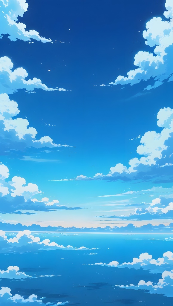 【フリー素材集】海と空【背景画像】16:9【無料】