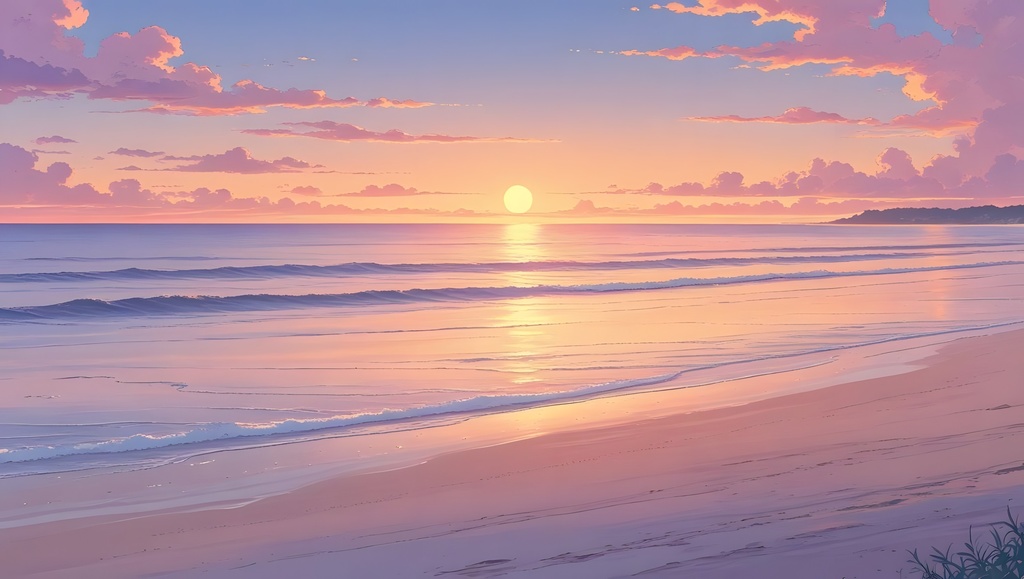 【フリー素材集】海と空【背景画像】16:9【無料】