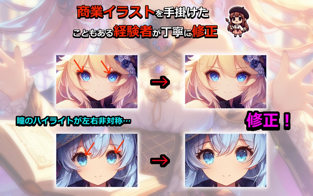 【一枚あたり30円!】萌え系美少女ファンタジーイラスト素材集