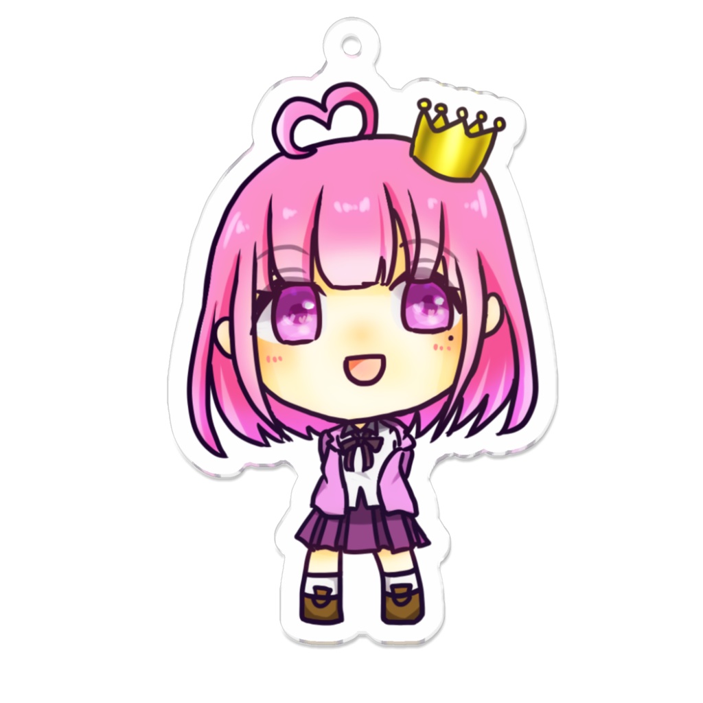 FAアクリルキーホルダー(柚瀬果水実)